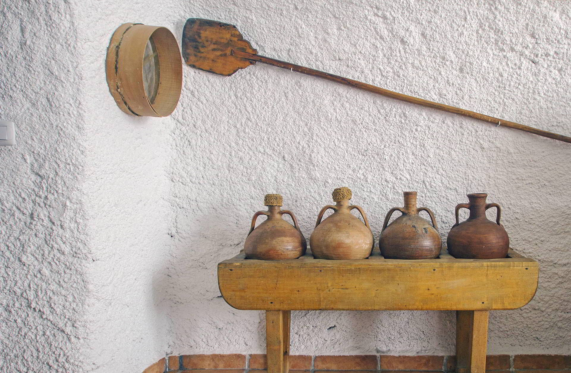 Interior casa cueva La Mina en Castilléjar